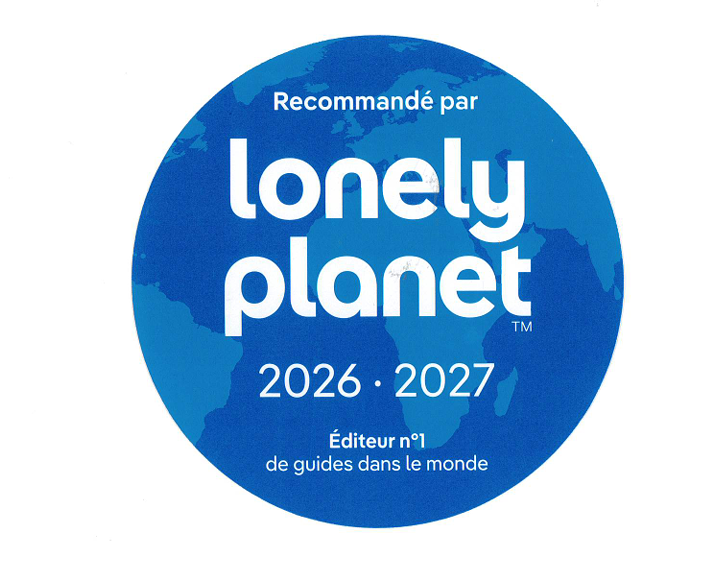 Hôtel recommandé par le Lonely Planet 2026-2027
